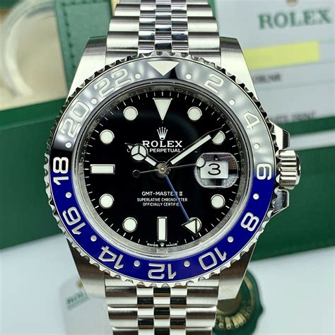 gmt rolex batman 2019|rolex batman prijs.